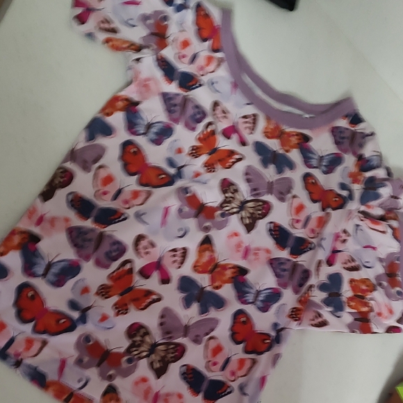 Little Sleepies Other - Little Sleepies Butterfly Print Kids Set- Purple and Orange